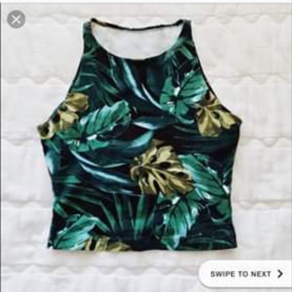 American appeal jungle crop tank top - Picture 3 of 3